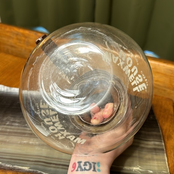 Vintage Maxwell House Glass Coffee E-174 Carafe Vintage Maxwell House Coffee Pot - Picture 9 of 13